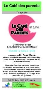 Flyer Café des parents